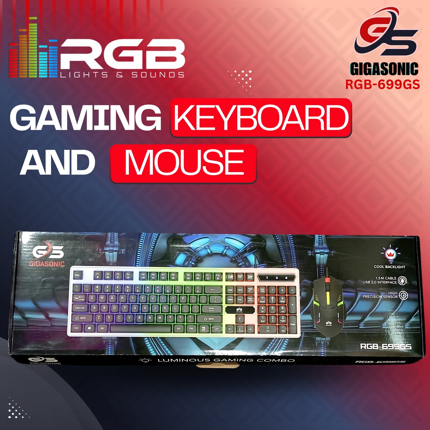Gigasonic RGB-699GS Mechanical Gaming Keyboard in Bangladesh 2025 | Buy Online