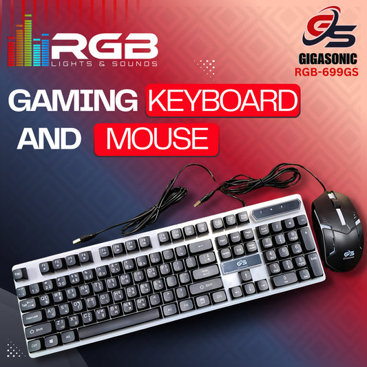Gigasonic RGB-699GS Mechanical Gaming Keyboard in Bangladesh 2025 | Buy Online