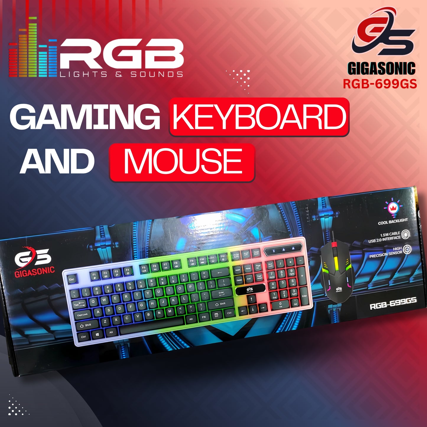 Gigasonic RGB-699GS Mechanical Gaming Keyboard in Bangladesh 2025 | Buy Online